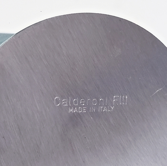 RARE Vintage Musk Green Calderoni Fratelli Happy Day Stovetop Espresso Maker New - Picture 11 of 13